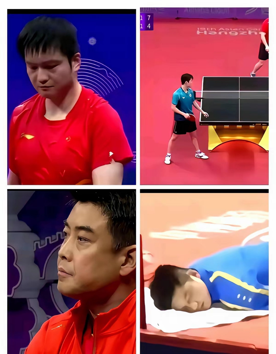 德国乒乓球队绝杀法国乒乓球队，王皓送出助攻